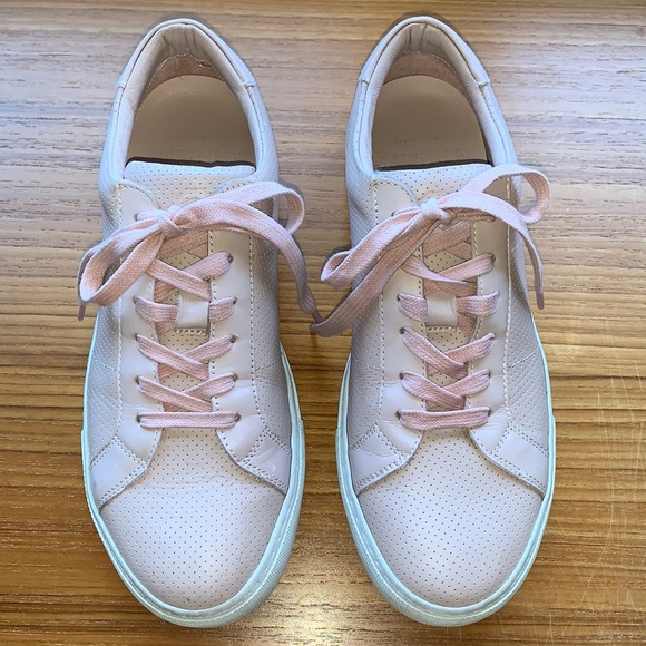 GREATS Royale pink leather low tops sneaker - Picture 4 of 7
